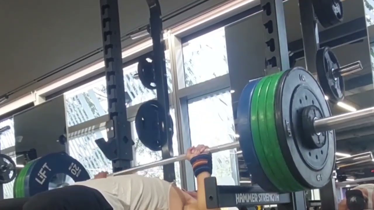 Watch Barbell bench press, I love weight training. on YouTube Watch Barbell bench press, I love weight training. on YouTube