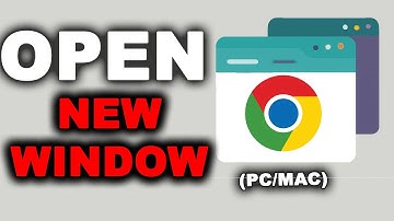 How to Open a New Browser Window in Google Chrome