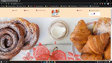My Bakery Website--Developing a Modern Web
