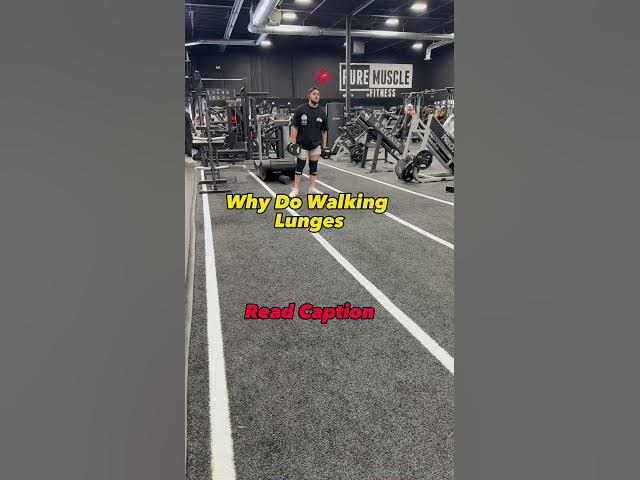 Walking Lunges 101