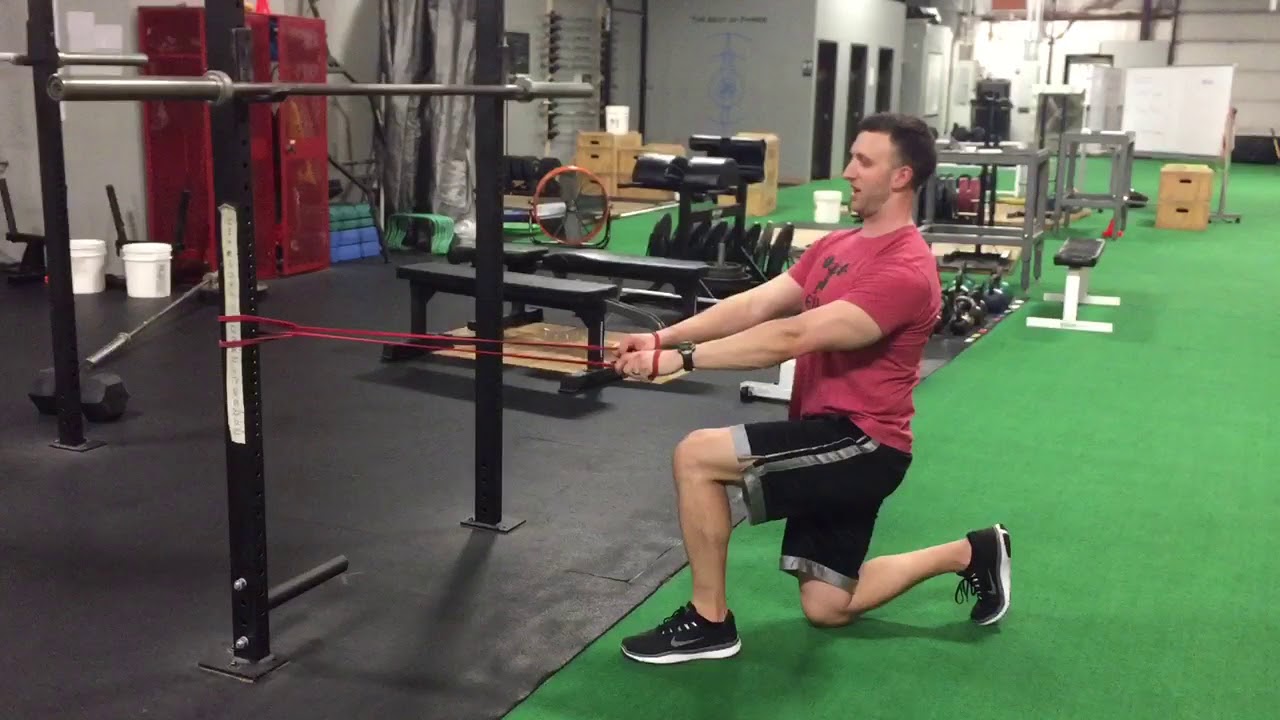 camera iphone 8 plus apk Half-Kneeling Two-Hand Row with Resistance Band