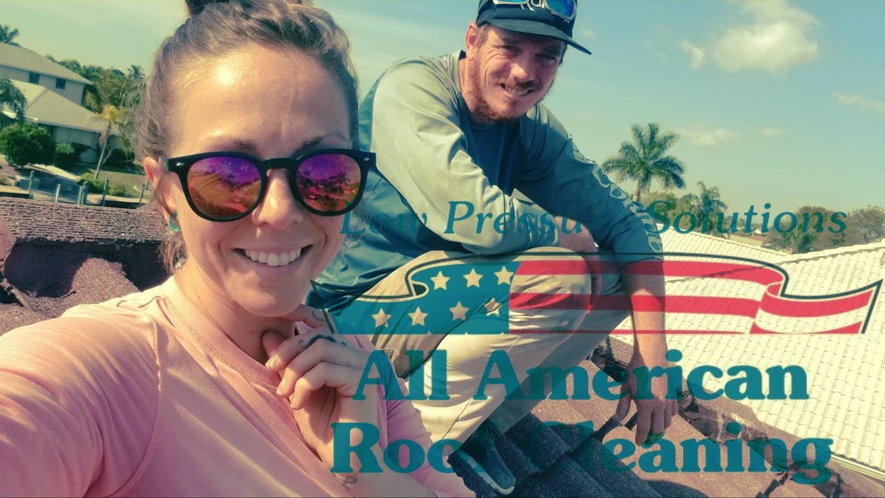 Brit and Everett All American Roof Cleaning!!