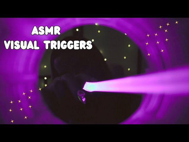ASMR hypnotic light & visual triggers ✨⭐ layered sounds for relaxation 💤