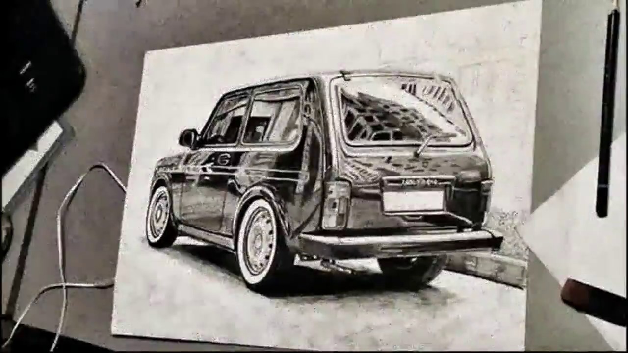 Как нарисовать ниву карандашом легко