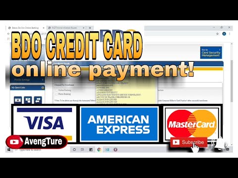 How To Pay BDO Credit Cards Online?