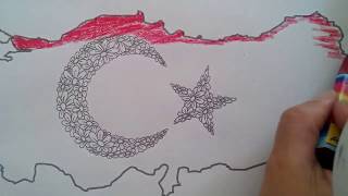 29 Ekim özel resim-Çiz ve Boya 29 Ekim özel resim-Çiz ve Boya