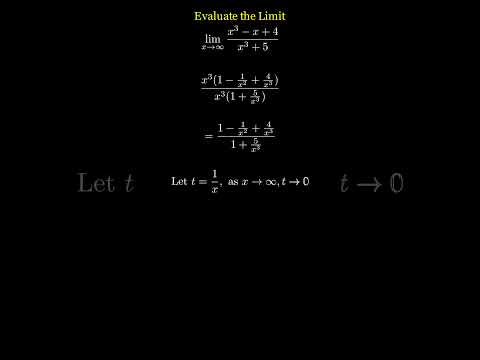 Calculate Limit #anime