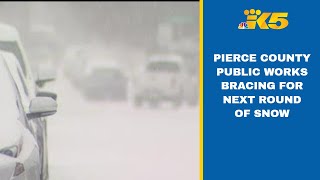 Pierce County Public Works staying busy during the winter storm