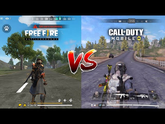 Call of Duty vs Free Fire ➤ Which is the Better Game?