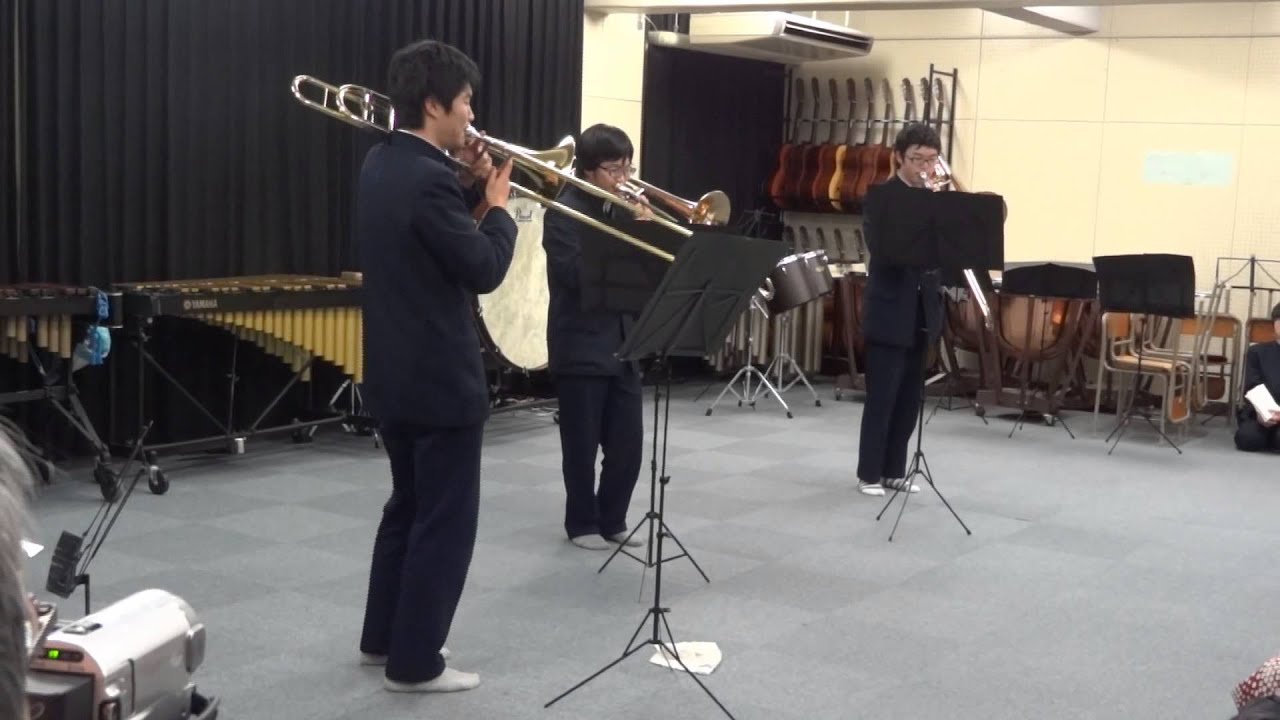 Manhattan Vignettes David Uber TAKATSUKI Trombone trio - YouTube