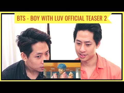 BTS - BOY WITH LUV FT HALSEY OFFICIAL TEASER 2 REACTION
