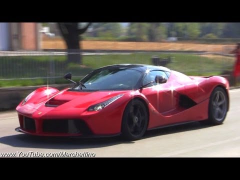 2x Ferrari LaFerrari LOUD Sounds and Accelerations!