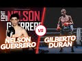 Battle of super bantamweights nelson guerrero vs gilberto duran  toropromotions boxing highlights