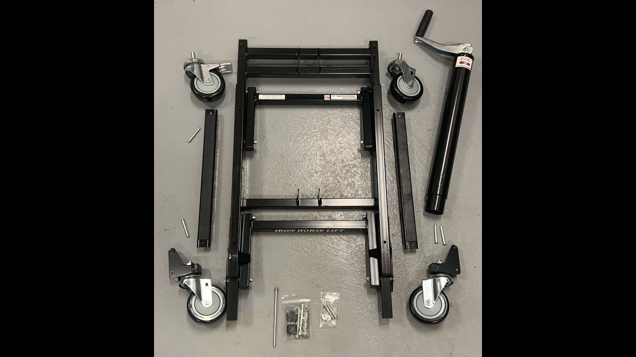 Assembly of Iron Horse Lift dolly YouTube
