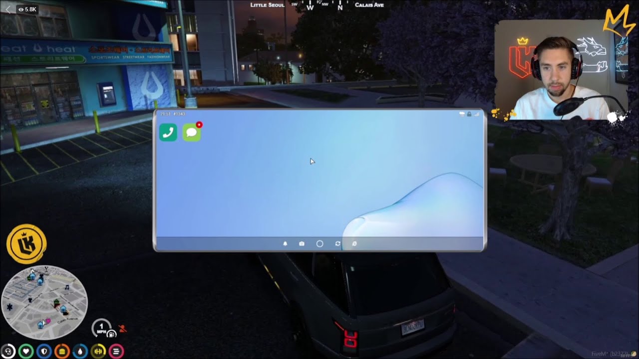 Мистер К. троллит Рэми и делает телефон глючным, так что он не может повесить трубку (NOPIXEL)