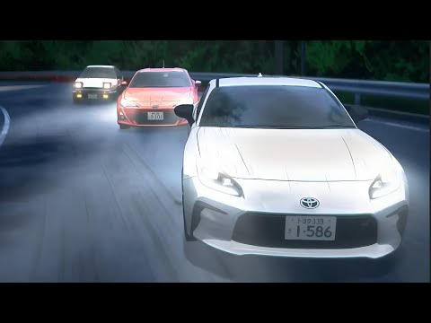 MF Ghost × Initial D × GR86 | Toyota Commercial | #MFゴースト | MF