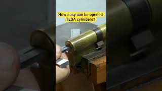 Tesa cylinders easy opening overview