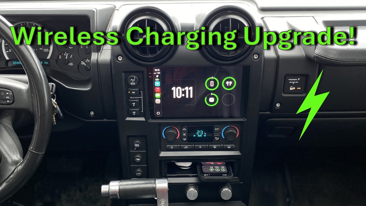 Hummer H2 Onstar Delete - MagSafe Charger Install