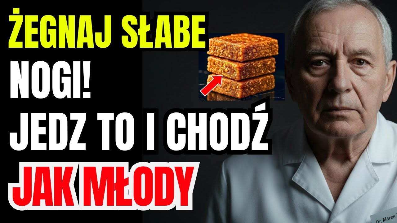 Chcesz MIEĆ SILNIEJSZE NOGI nawet w wieku 90 lat? Jedz TO codziennie