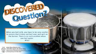 Boiling of Milk and boling of Water. AR-VR