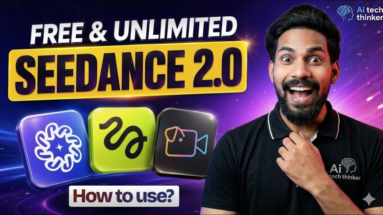 FREE & Unlimited Seedance 2.0 AI Video Generator 😱 Full Tutorial - YouTube
