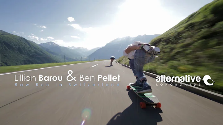 Lillian Barou & Ben Pellet -  Raw Run in Switzerla...