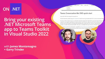 Bring your existing .NET Microsoft Teams app to Teams Toolkit in Visual Studio 2022