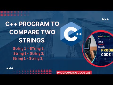 C++ Program To Compare Two Strings #stringcomparison #cpp #cppprogramming #youtube #fyp #viral