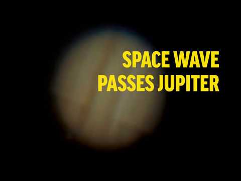 Jupiter "Wave" Possible Refraction in Earth's Plasma Layers - 052318 - 20:47 - 12:47UTC