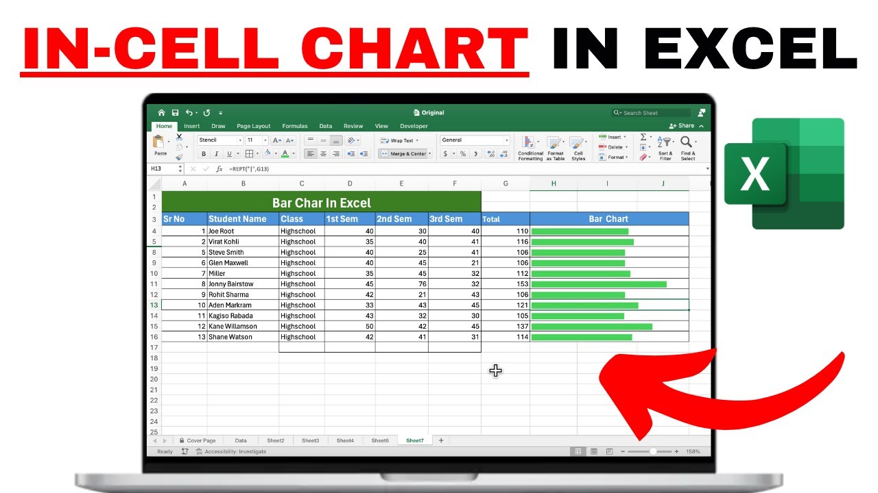 How to Create In Cell Chart In Excel
