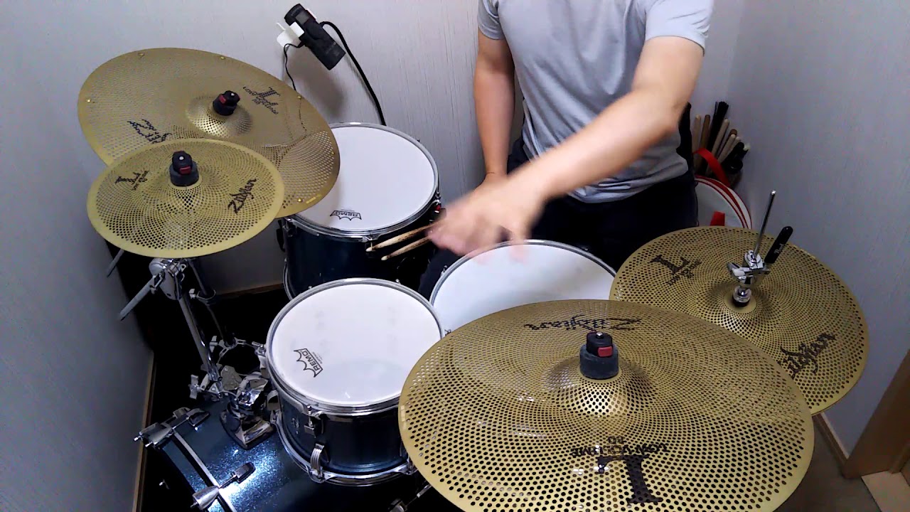 Ludwig Breakbeats Zildjian Low Volume ドラムセット