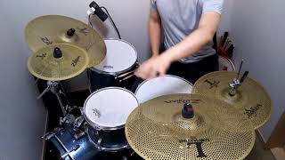 Ludwig Breakbeats & REMO Silent Stroke & Zildjian Low Volume