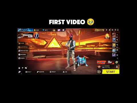 FIRST VIDEO 🥺
