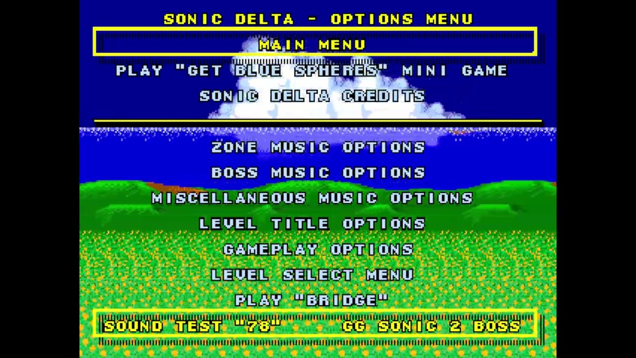 Sonic the Hedgehog 2 Delta Version 0.78 Unused Track 78 Game Gear Sonic 2 Boss Listening