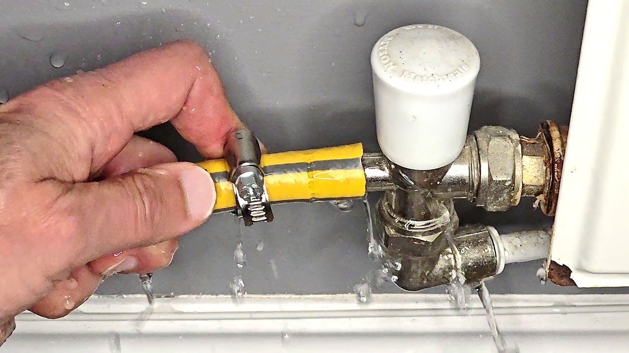 How to drain down central heating system - YouTube