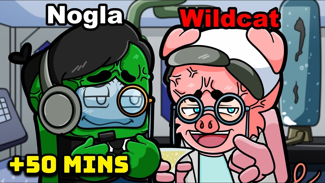 50 mins of the BIGGEST BRAINS in Among Us