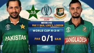 Pakistan vs bangladesh - match highlights | icc cricket world cup 2019