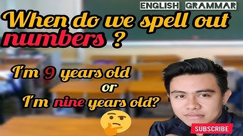 Rules for writing numbers and numerals || #Rulesinwritingnumbers #writeoutnumbers