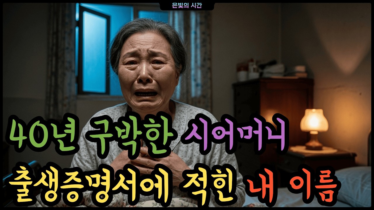 40년 구박한 시어머니, 치매 걸리자 “내 딸아”라고 울었다 | 시니어 사연 | 사이다 | 고자극 | 복수극 | 드라마 | 오디오북