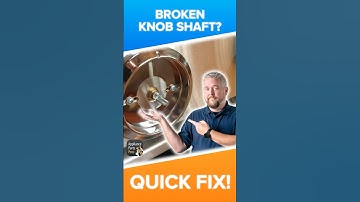 Broken Knob Shaft? Here
