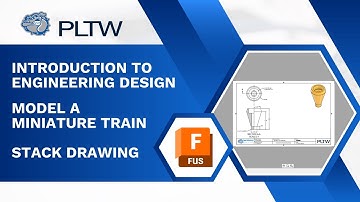 PLTW IED - Autodesk Fusion - Stack Drawing