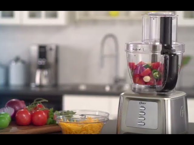 Oster® 10-Cup Food Processor with Easy-Touch Technology