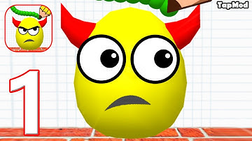 Draw To Smash Logic Puzzle - Gameplay Walkthrough Part 1 Levels 1-50 - iOS, Android Gameplay