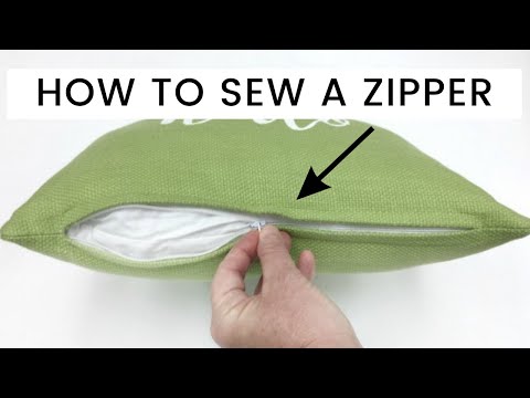 Video: How To Sew A Zipper Into A Pillowcase? 24 Photos How Beautiful To Sew A Secret Lock With Your Own Hands? Step-by-step Master Class