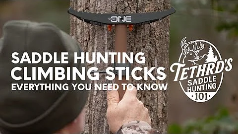 How to Saddle Hunt (Climbing Sticks Explained)