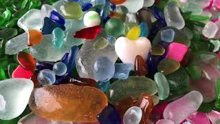 RARE Sea Glasses Collected in Six hours (200 Yrs. Old?) | Mediterranean Sea Combing