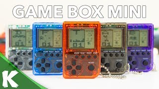 GAMEBOX MINI | $3 Pocket BrickGame Nostalgia | Handheld Review | +Bonus Review