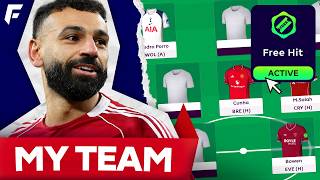 MY FPL GW34 TEAM SELECTION ✅ FREE HIT ACTIVE 💥 screenshot 4
