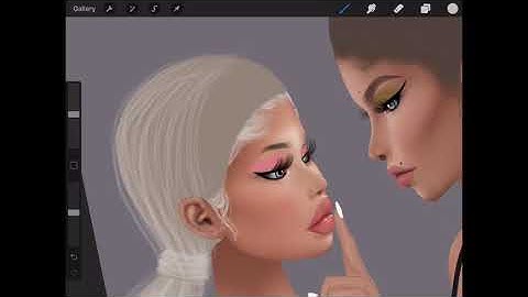 Procreate Hair Tutorial iPad [ IMVU & SECOND LIFE EDITING ]