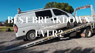 Best breakdown ever? | Van life | Tasmania